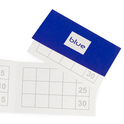 スタンプカード・ポイントカード（二つ折り）/オンデマンド印刷